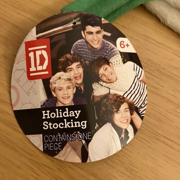 RARE NWT 1D XMAS STOCKING ONE DIRECTION Liam Payne OFFICIAL MERCHANDISE NOS - Picture 6 of 11